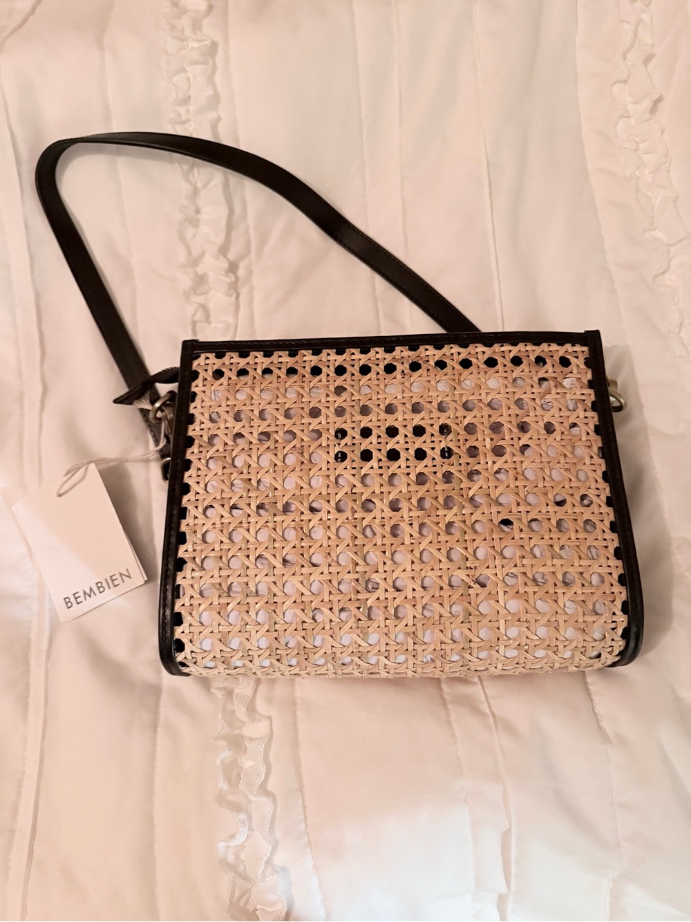 Bembien Cece Bag, Rattan, NWT